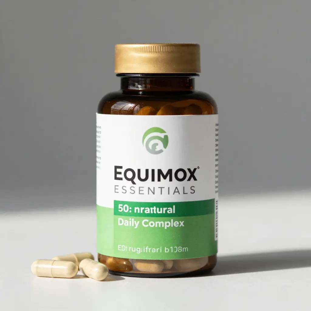 Equinox Essentials supplement bottle — 60 capsules natural daily complex